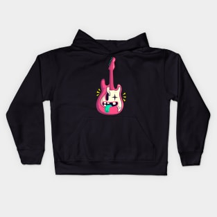 rock band style music Kids Hoodie